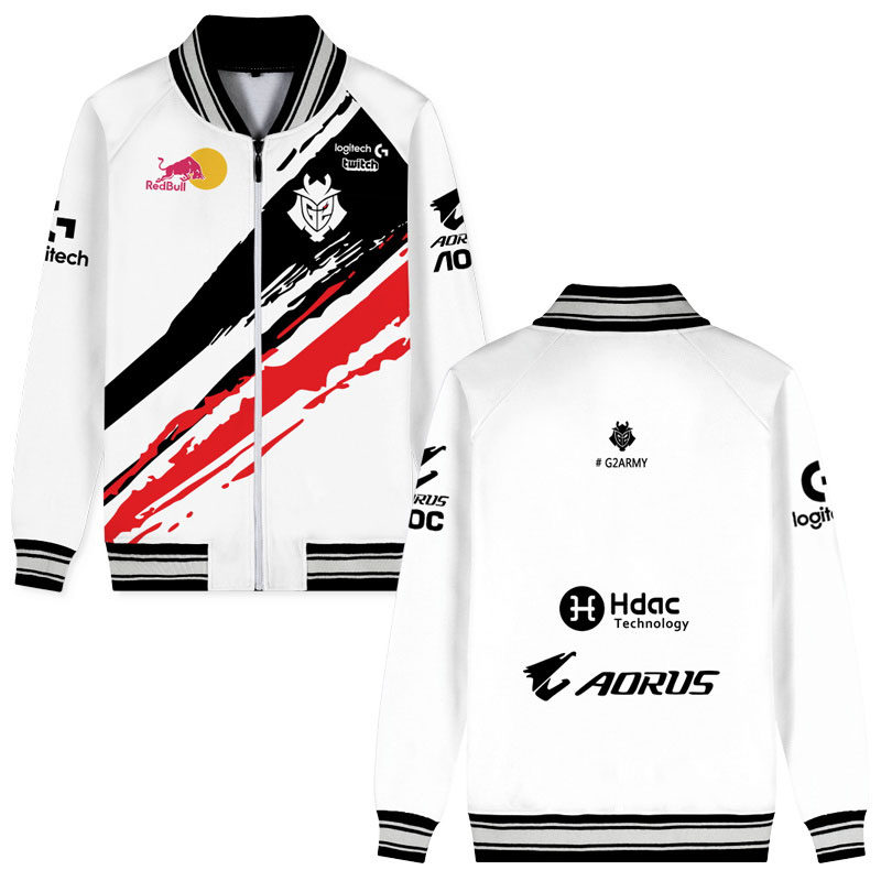 g2战队队服s10比赛联盟游戏lol夹克