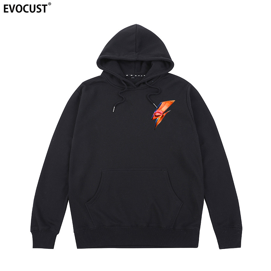 davidbowie大卫鲍伊摇滚乐队闪电标志复古怀旧男女卫衣定制