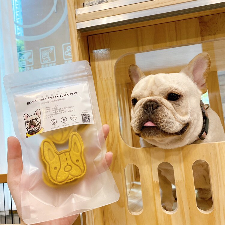 皮皮家狗头饼干干法头像有机南瓜燕麦奶酪无添加狗风干零食