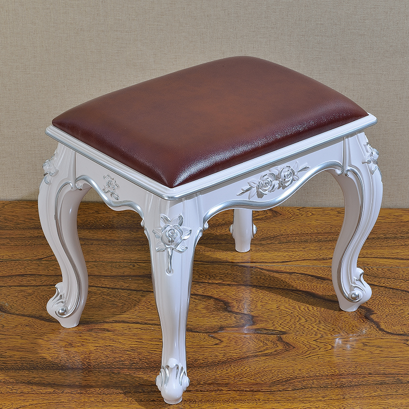 欧式坐凳特价白特价圆凳网红客厅茶几换鞋家用矮凳