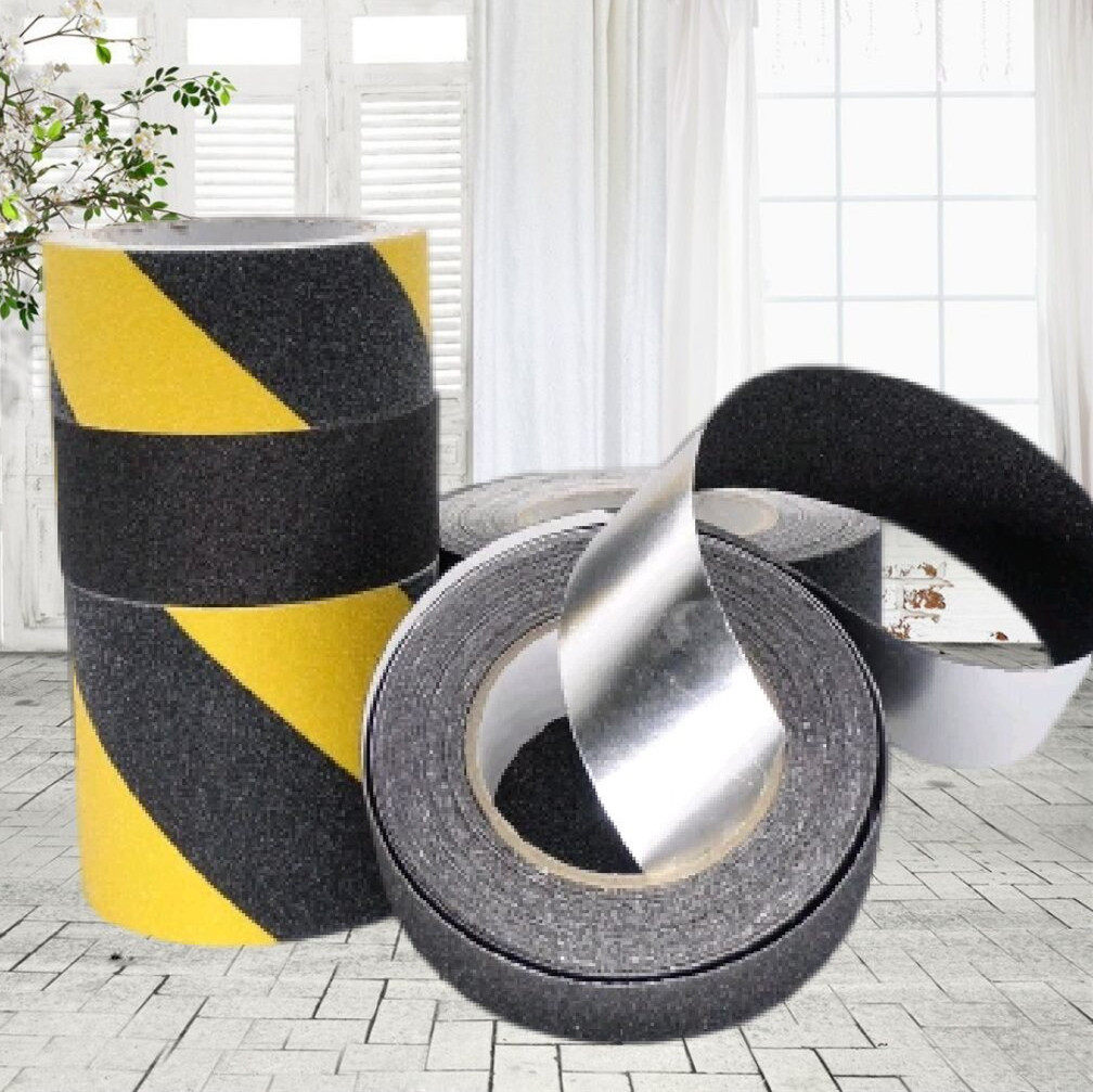 防滑胶带铝箔磨砂凹凸不锈钢板台阶警示止滑贴条胶带