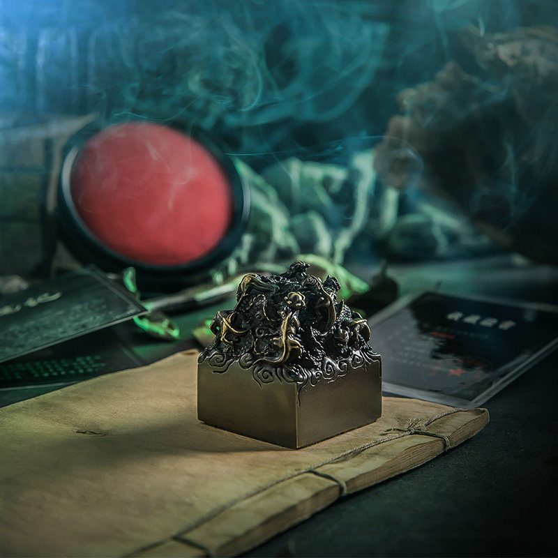 周边礼物套装西泠印社鬼玺生日犀角三叔南派印章书画印章