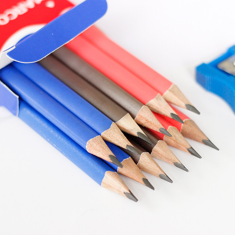 包邮马可9002学生书写三角铅笔易握正姿安全铅笔