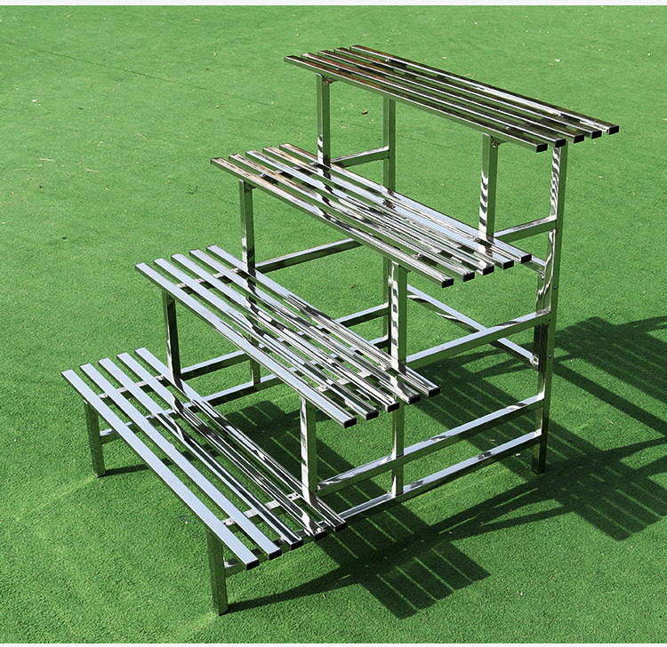 不锈钢花架阳台室内外大花盆架阶梯落地铁艺防腐花架