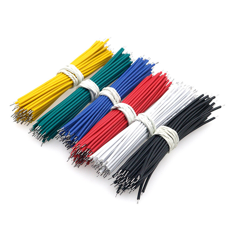 24awg8cm线仔跳线pcb焊锡电缆焊接接线导线连接线