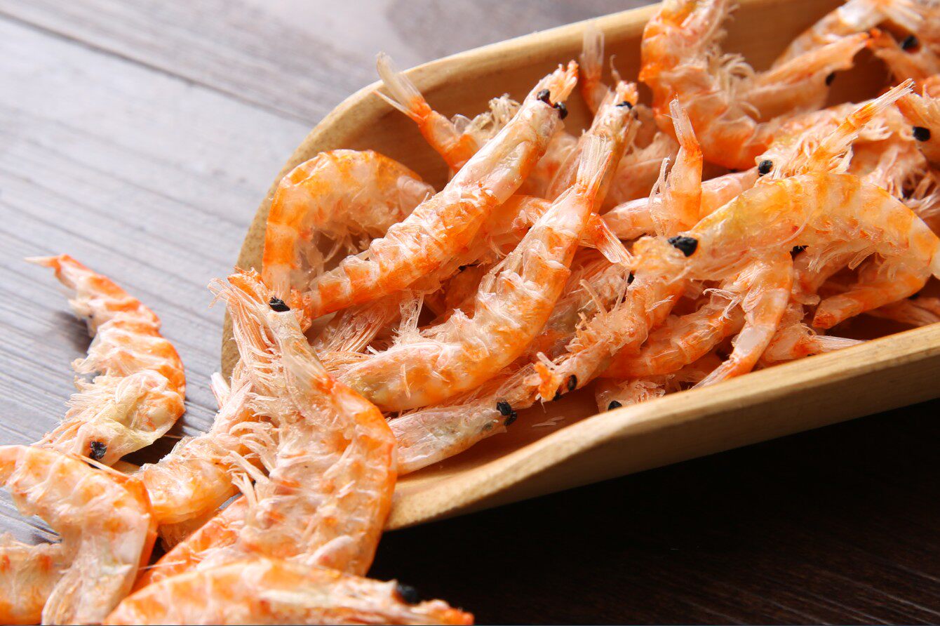 新货无盐红皮虾250克野生虾米海米即食虾仁海鲜干货包邮