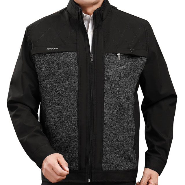 2020 autumn middle-aged and elderly jacket men's home casual jacket middle-aged dad men's autumn and winter thin jacket men 2020 autumn middle-aged and elderly jacket men's home casual jacket middle-aged dad men's autumn and winter thin jacket men