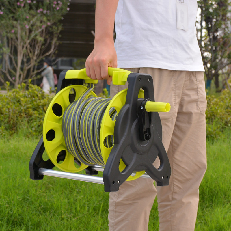 洗车水枪水管架子软管收纳卷管器绕管架浇花洗车水枪