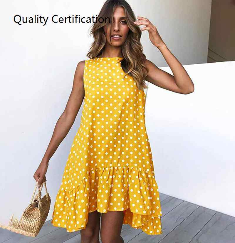 partydressesoneckpolkadotminidresssundress连衣裙