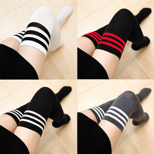 筒袜高筒袜大腿学生大学生日系超值袜子女过膝夏秋长筒袜