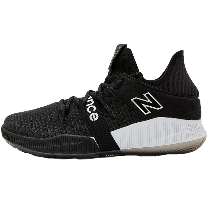 newbalancenb男款黑白黑白配配色透气舒适网面篮球鞋