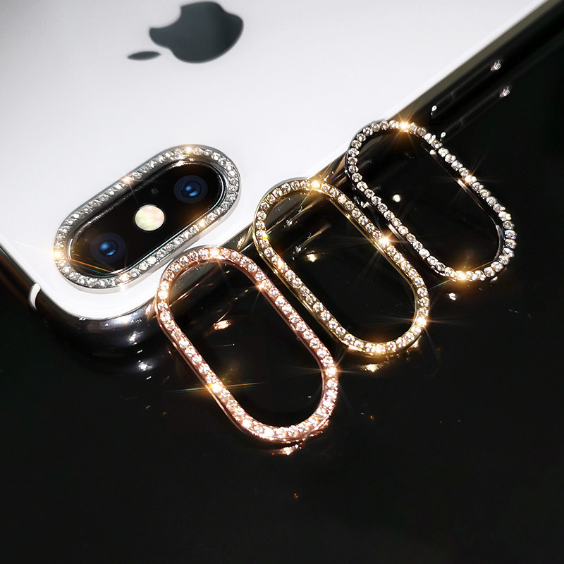 苹果大气promax同款抖音网红xsmax带钻创意个性手机零部件