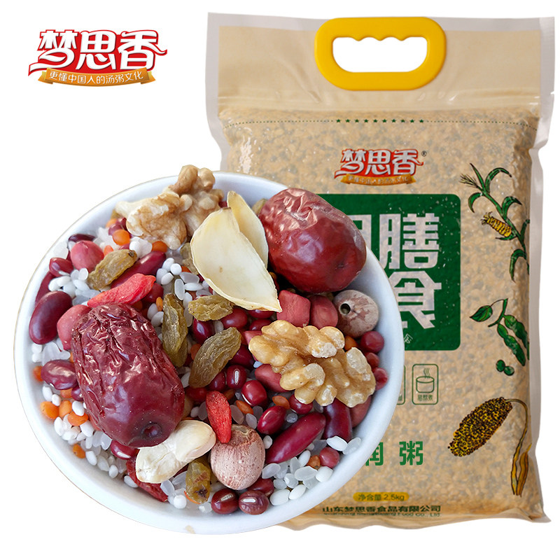 梦思香红枣枸杞八宝粥5斤(热品库)