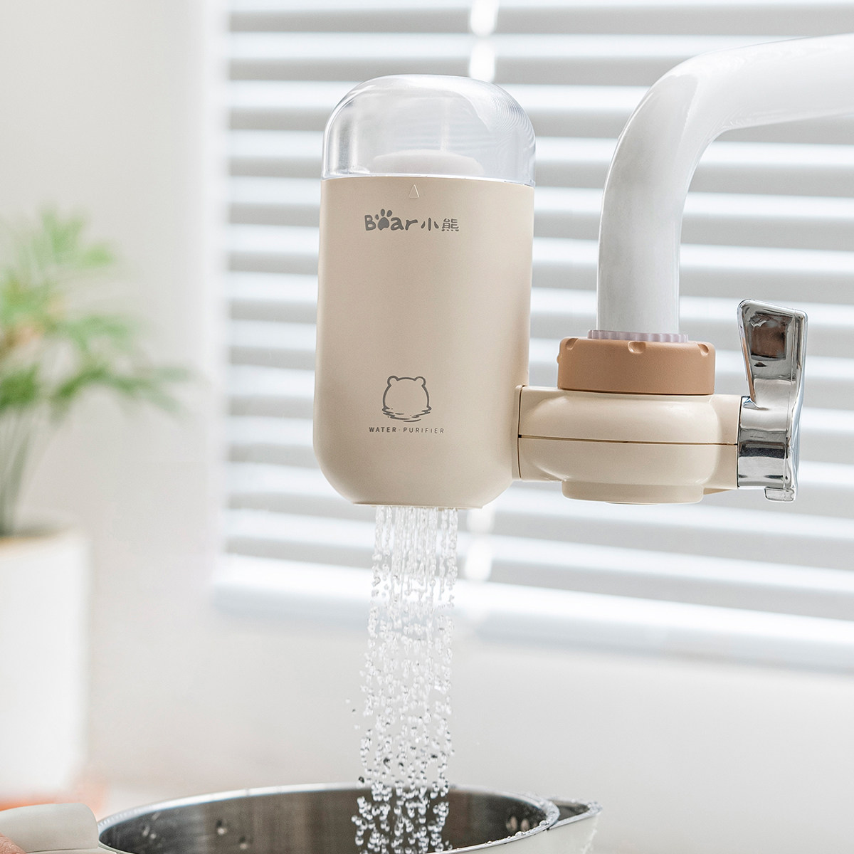 小熊水龙头净水器
