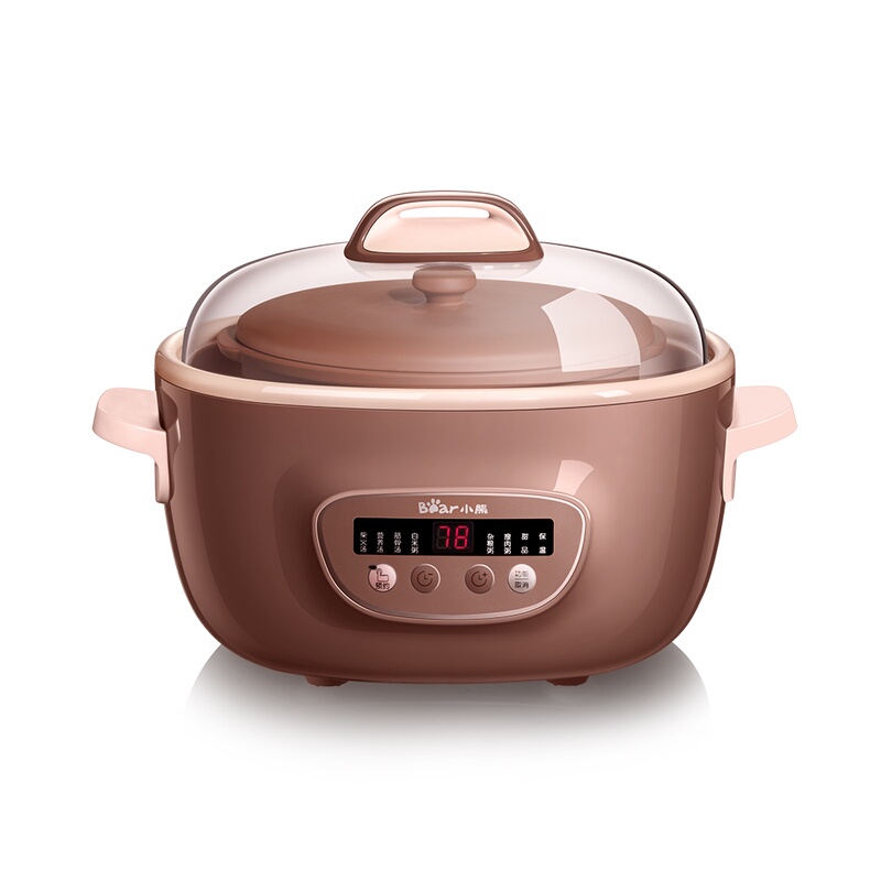 小熊隔水炖盅紫砂电炖锅陶瓷煲汤锅煮粥全自动家用多功能电炖炖锅