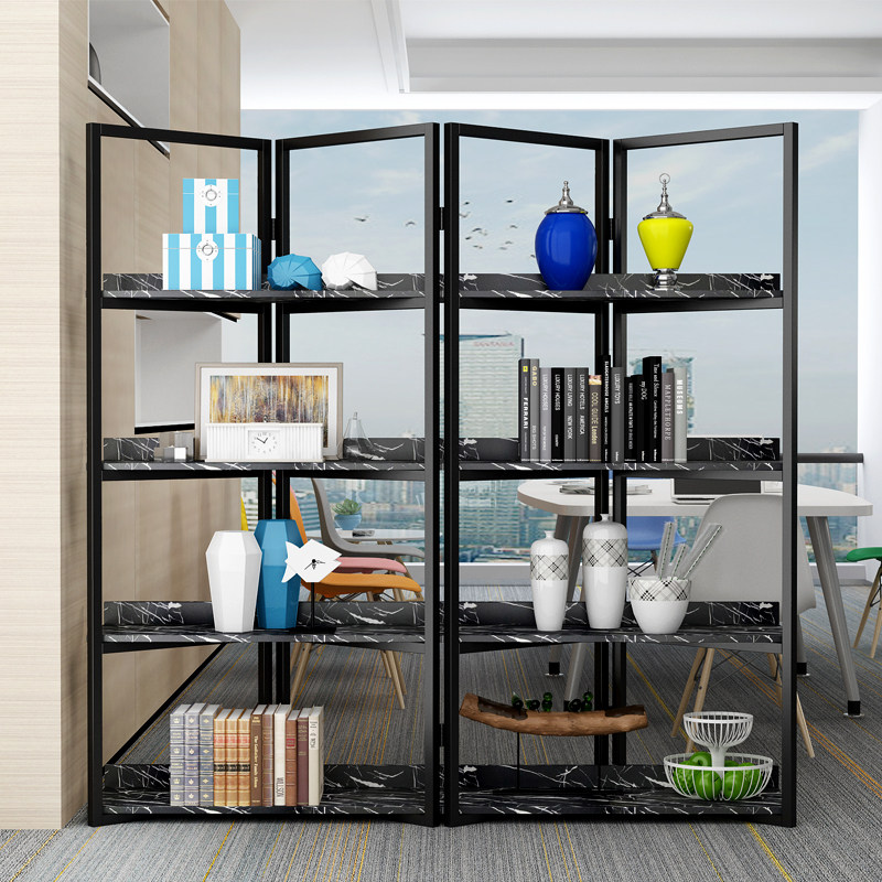 隔断办公室置物架展厅货架展示架北欧玄关个性屏风商用展示柜