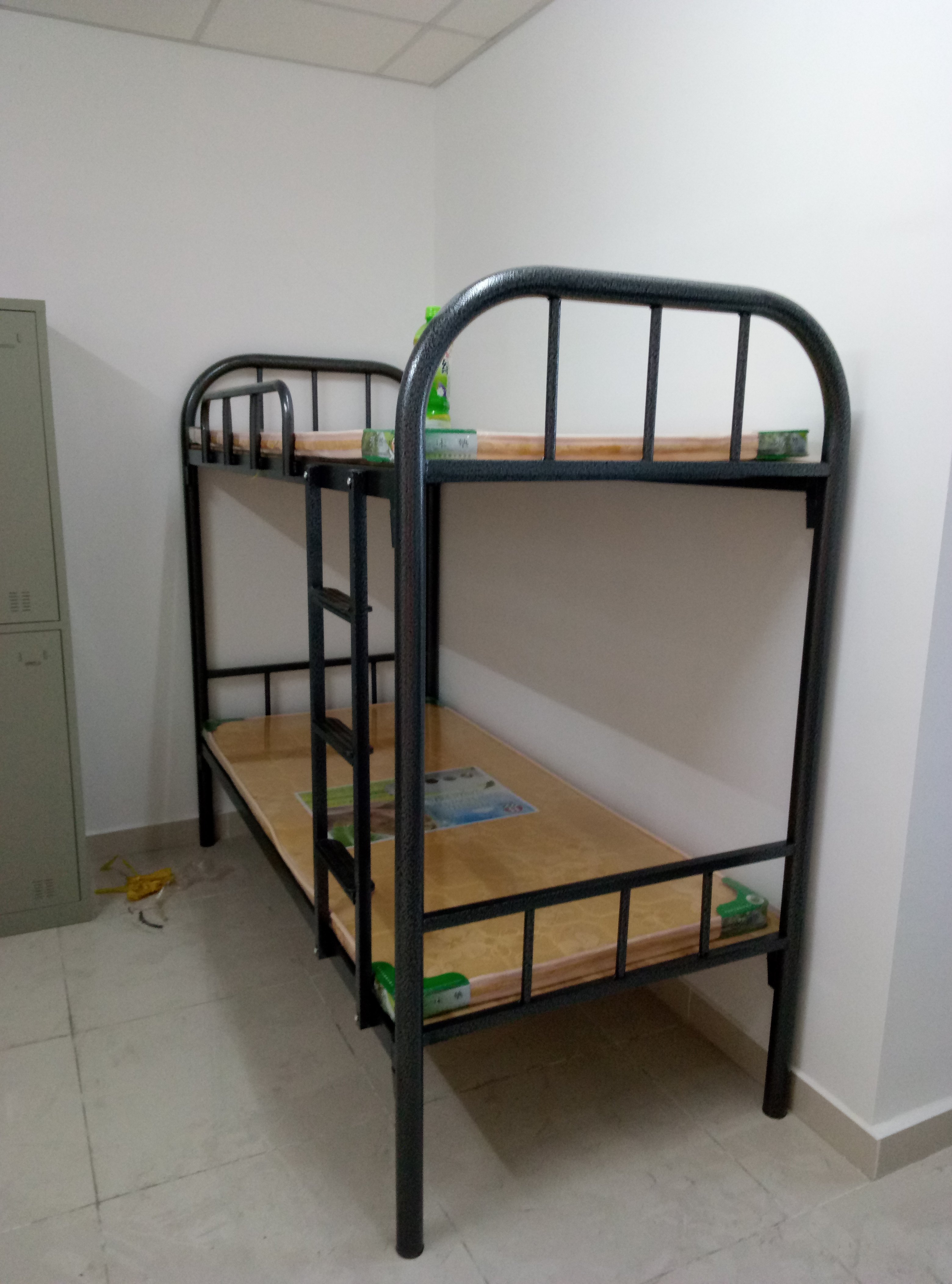 铁架床上下铺双层架子简约双人宿舍高低学生铁艺