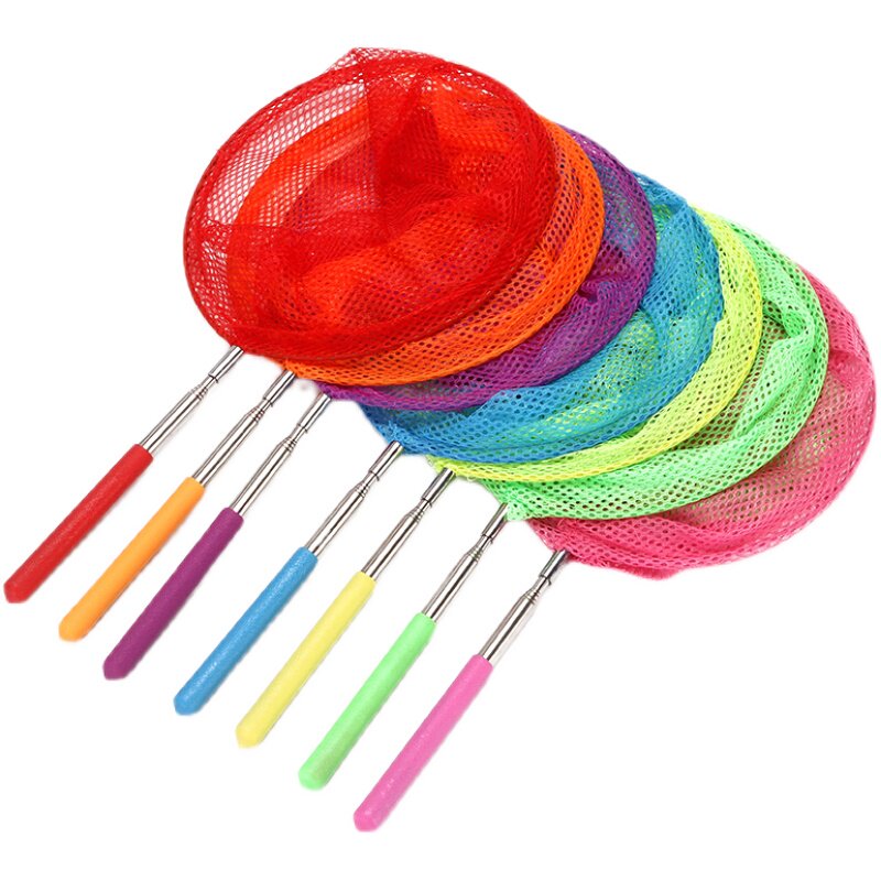 儿童用鱼网蜻蜓蝴蝶网兜兜抄兜捕虫网小孩渔网钓鱼类玩具