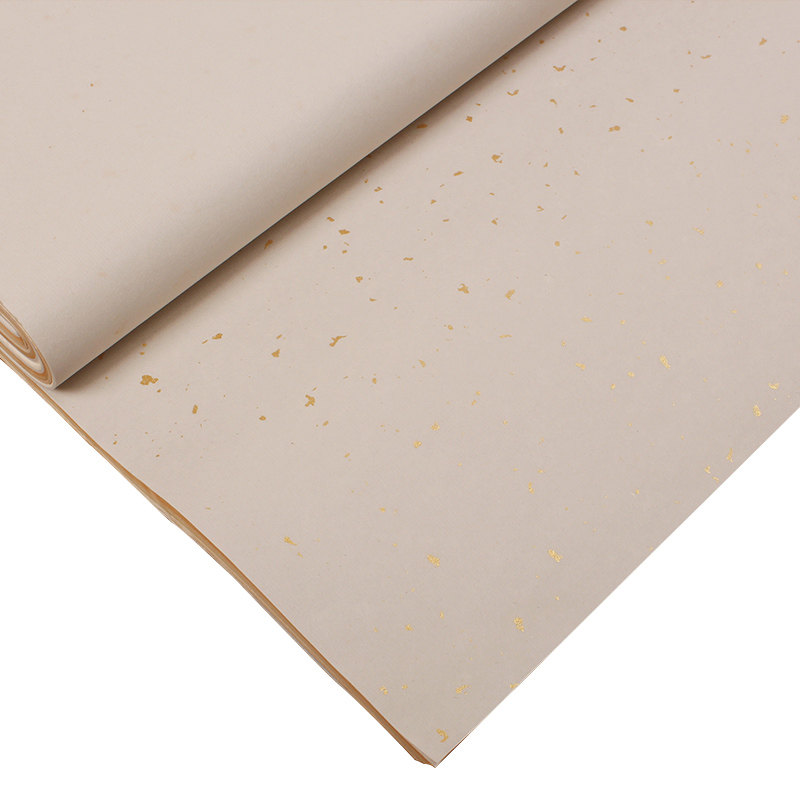 宣纸批发仿古品生画作国画灰色米黄色五色米五色宣纸