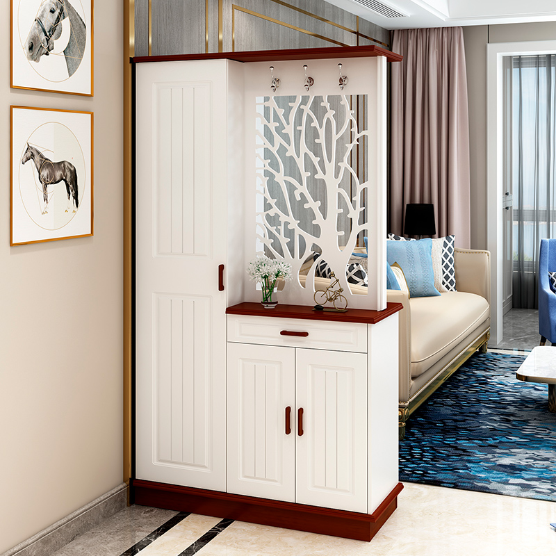 现代简约进门玄关柜双面隔断柜鞋柜门厅储物柜欧式客厅屏风装饰柜