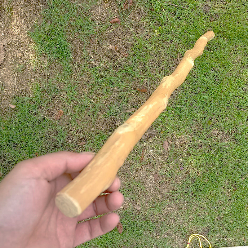 野生酸枣拍打按摩防身棍子经络实木短棍敲背按摩棒