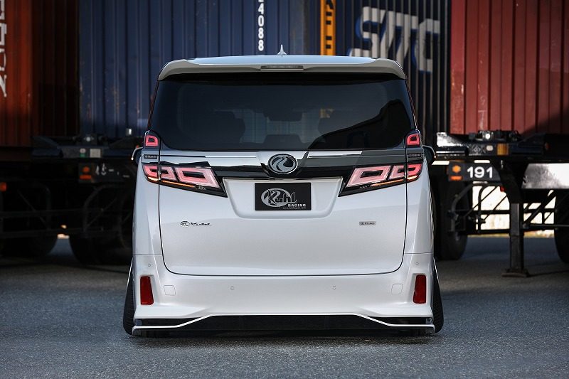 kuhl19款丰田威尔法30系后期日本进口运动版尾翼前唇汽车改装包围