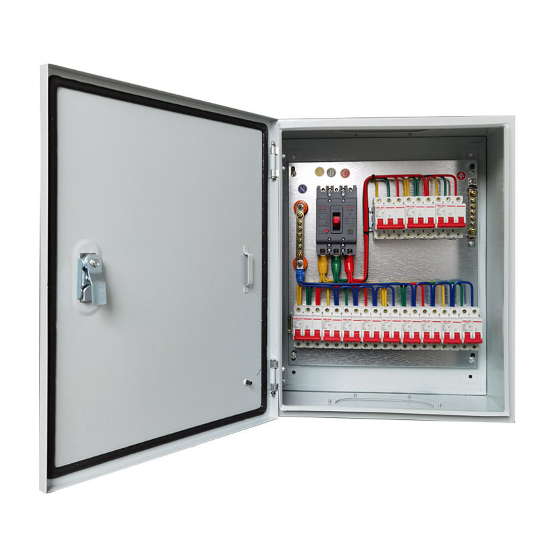 定制户外不锈钢路灯控制箱低压成套配电箱电气箱强电布线箱工地箱