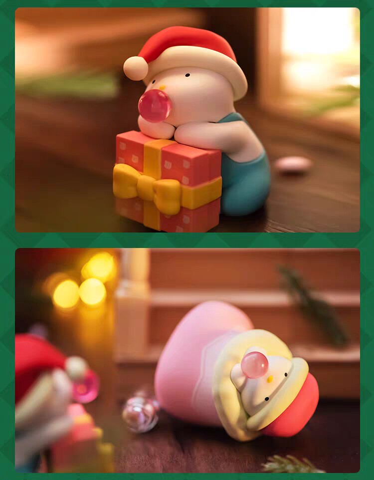 寻找独角兽repolar圣诞吐泡泡泡盲盒潮玩礼物圣诞节潮玩盲盒