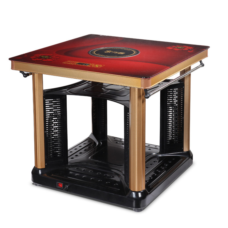 电暖桌家用多功能四面取暖桌 电取暖炉节能烤火桌 电烤桌暖脚省电