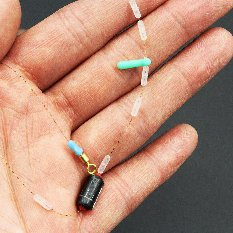 鱼线成品斑点线组绑好钓鱼主线台钓隐形套装鱼线