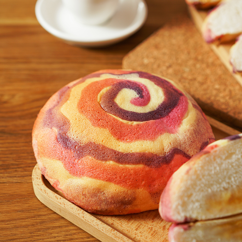 bunnyslab软欧包星空流沙咸蛋黄网红手工下午茶早餐手工面包