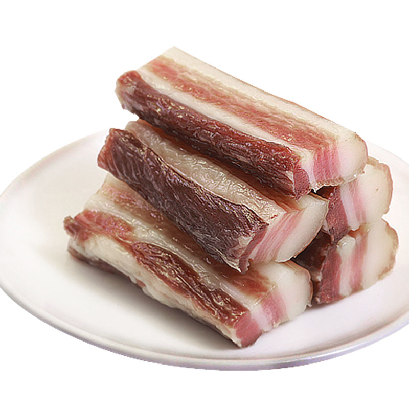 安徽五花咸肉腊肉日晒风干腌肉农家自制猪肉腊