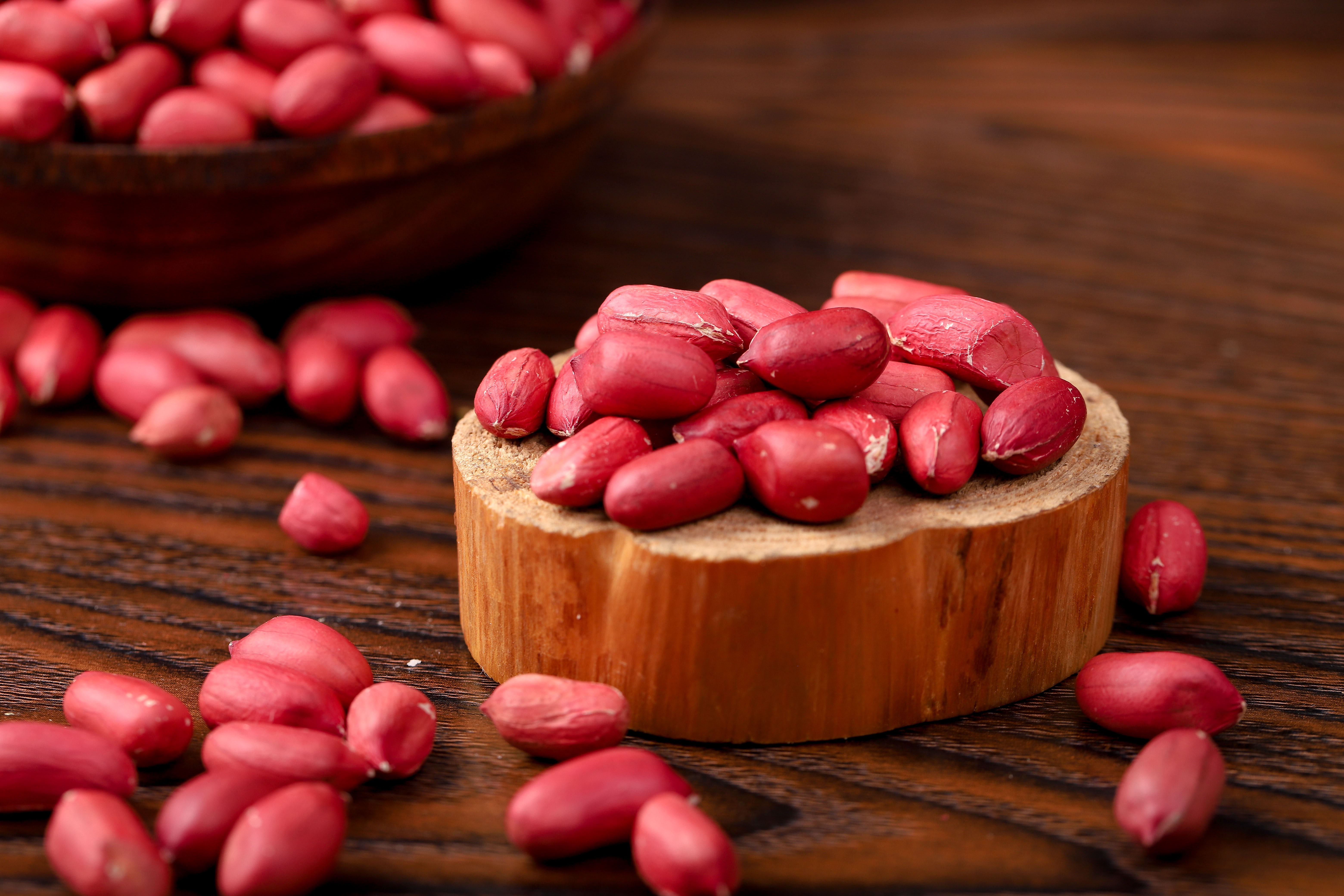 20年 精选东北四粒红5斤 大粒生花生米 红皮不带壳新鲜农家散装-mc母