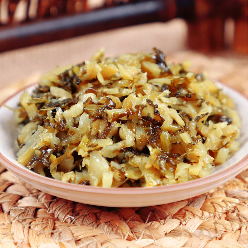 秋梅倒笃菜小包航空小菜雪菜咸菜雪里蕻216g袋装开袋即食 - 秋梅旗舰