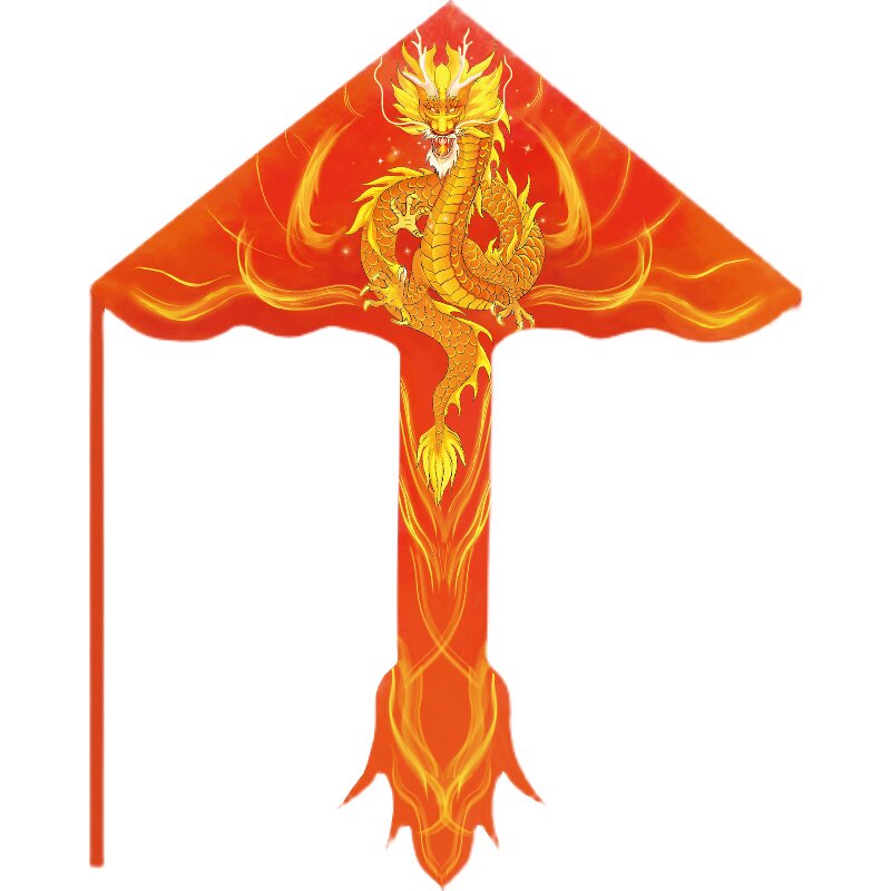 风筝潍坊新款冰火神龙高档成人儿童卡通国潮风筝