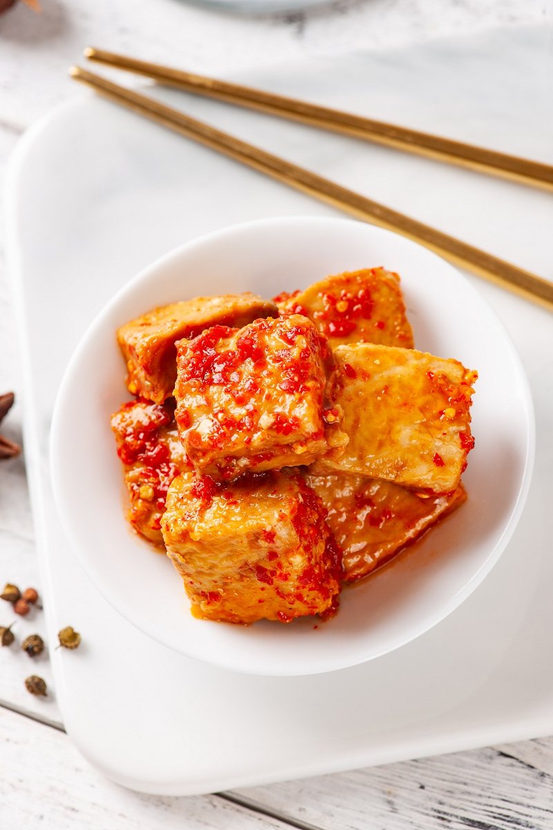 腐乳云南食品特产牟定卤腐香辣酥软豆腐天台豆腐乳