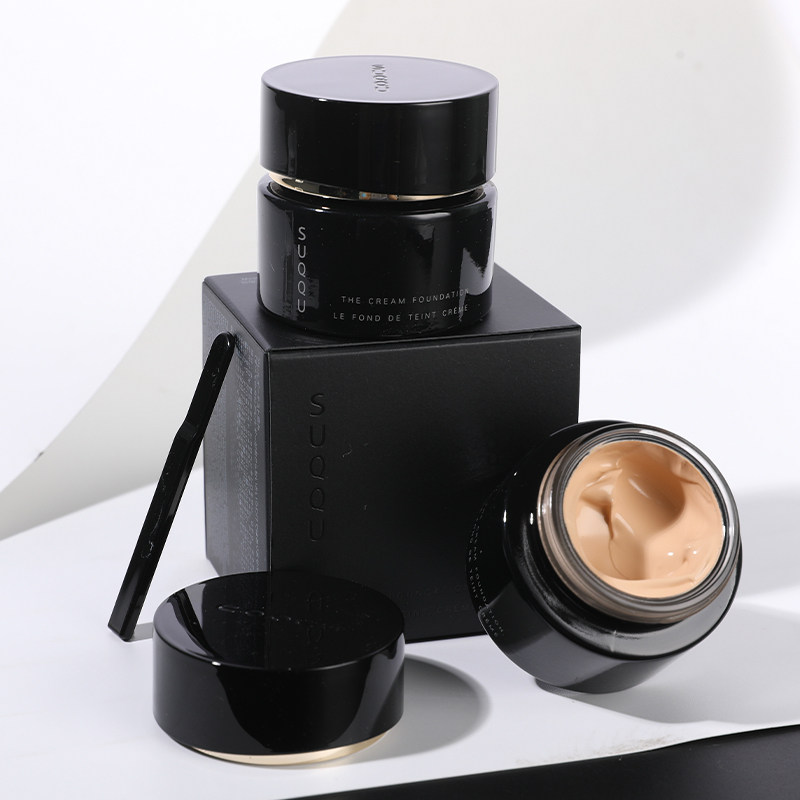 suqqu苏酷粉霜忆塑形奶油肌粉底霜养肤遮瑕膏新版黑瓶101002210
