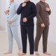 Pure cotton handmade cotton-padded clothes for men in winter, middle-aged and elderly people, thick warmth, padded jacket, cotton pants suit, dad wear winter clothes Pure cotton handmade cotton-padded clothes for men in winter, middle-aged and elderly people, thick warmth, padded jacket, cotton pants suit, dad wear winter clothes