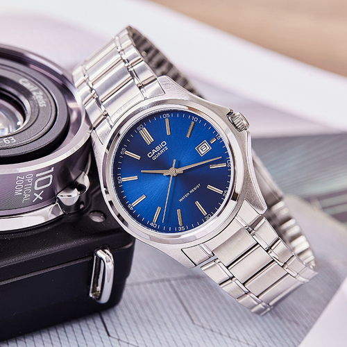 海外直邮卡西欧casio手表男商务石英表复古男表mtp1183a7a