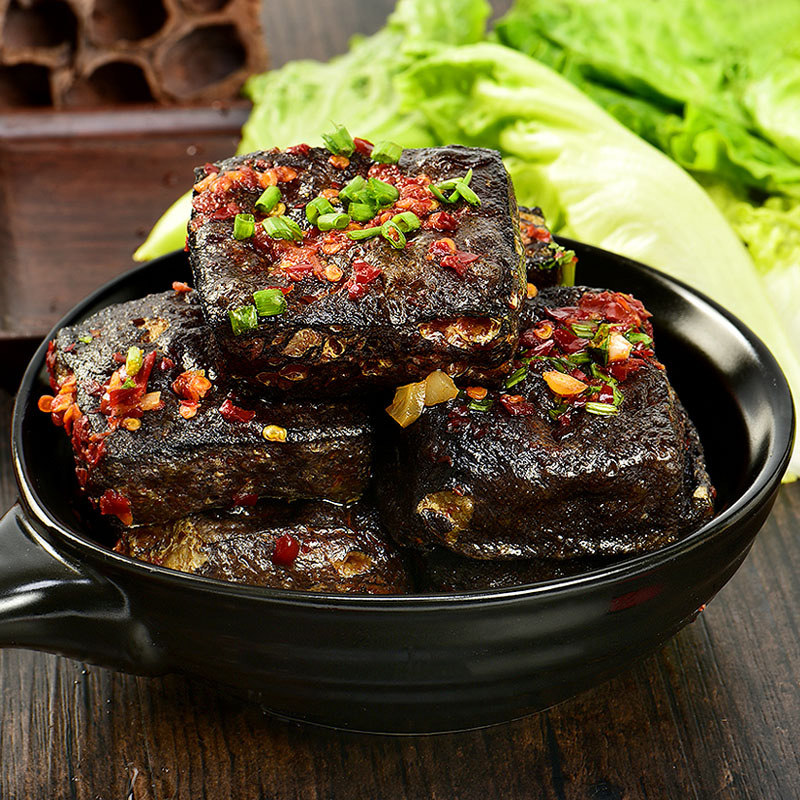 特货街 美食 彭记轩长沙臭豆腐40包正宗油炸黑色臭干子湖南特产小吃
