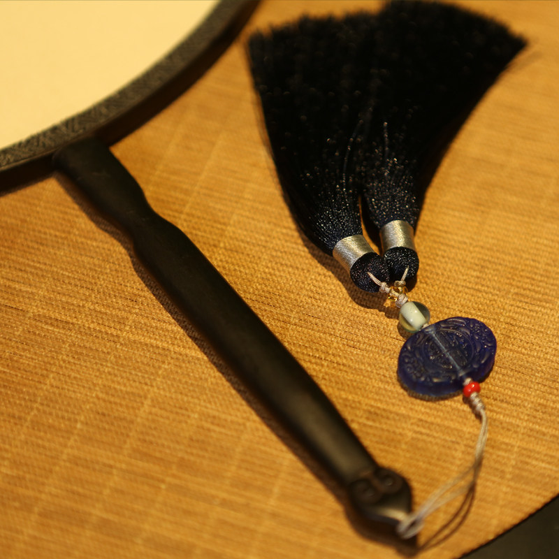 扇子吉善扇坠流苏吊坠折扇挂件手工中国结穗子扇子