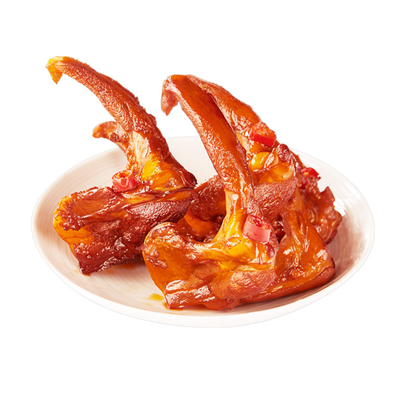 满减绝艺香辣鸭锁骨真空零食小包装麻辣休闲卤味小吃鸭架特产