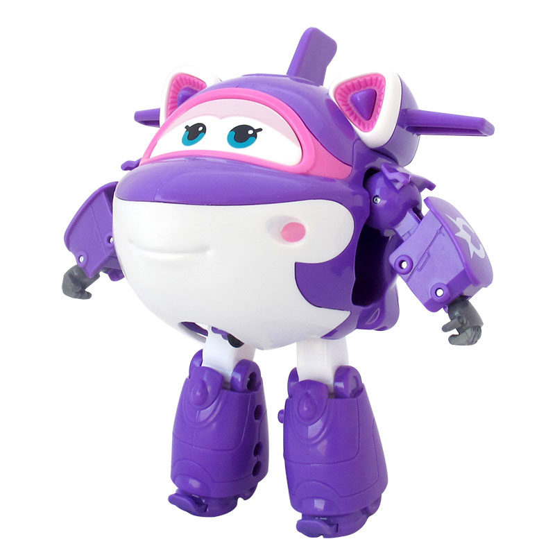 奥迪双钻超级飞侠雪儿大号变形玩具机器人单个变身益智儿童机器人