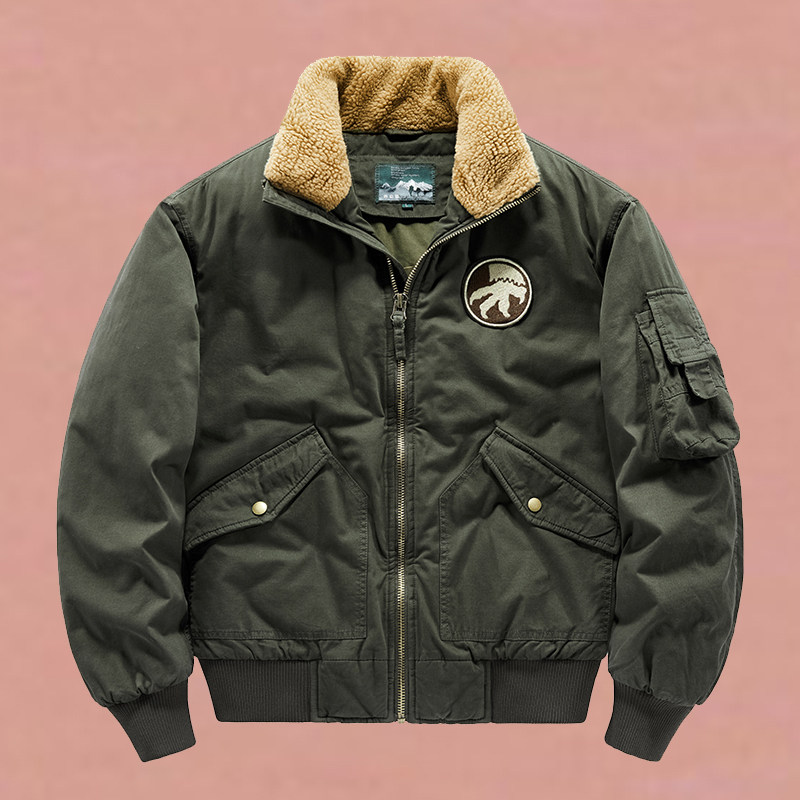 n1海军甲板2022秋冬新款男士休闲加厚棉袄棉衣