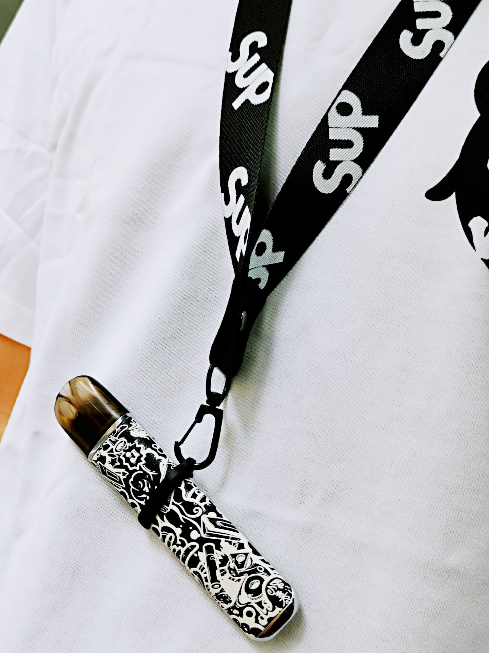 电子器烟挂链挂脖防滑防滑链链子项链点烟器保护手机挂件