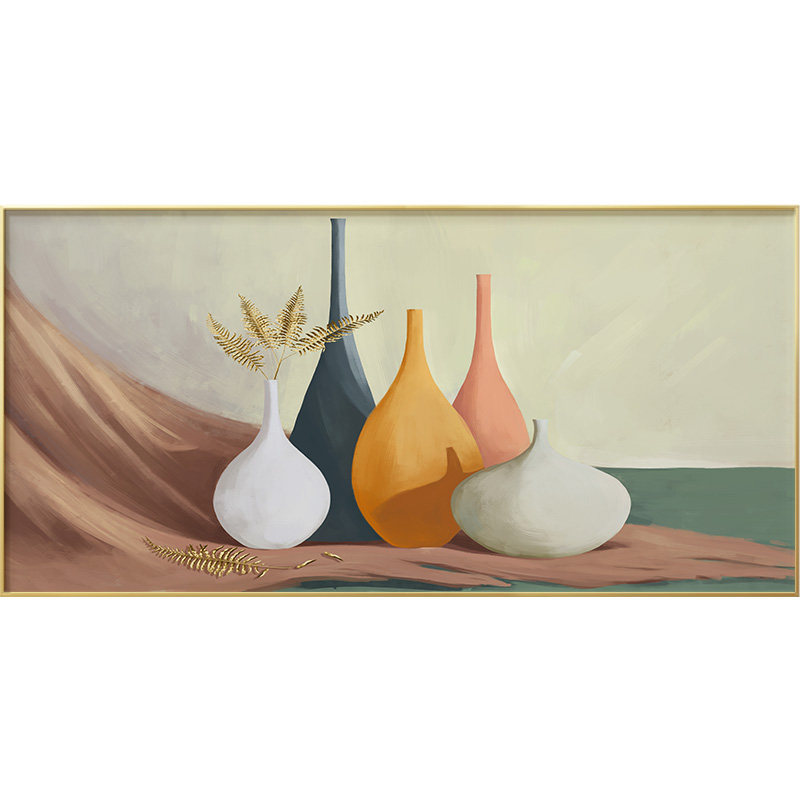 餐厅装饰画花瓶静物客厅墙上装饰背景挂画床头现代装饰画