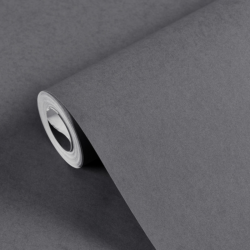 水泥泥灰浅灰色系壁纸高级深灰北欧风格现代简约无纺布墙纸