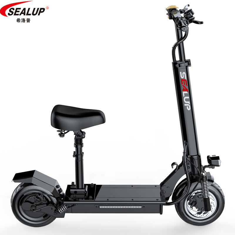 希洛普电动滑板车成年人可折叠式两轮代步便携迷你小型电瓶电动车