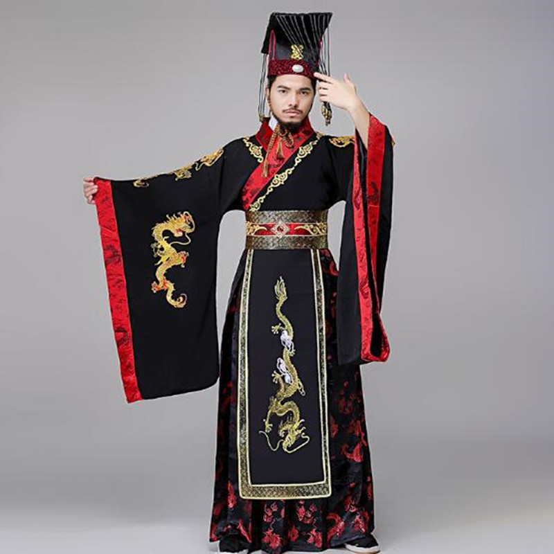 古代秦始皇秦朝皇帝龙袍影楼戏服_民族服装/舞台装_腾腾表演服装 - 影