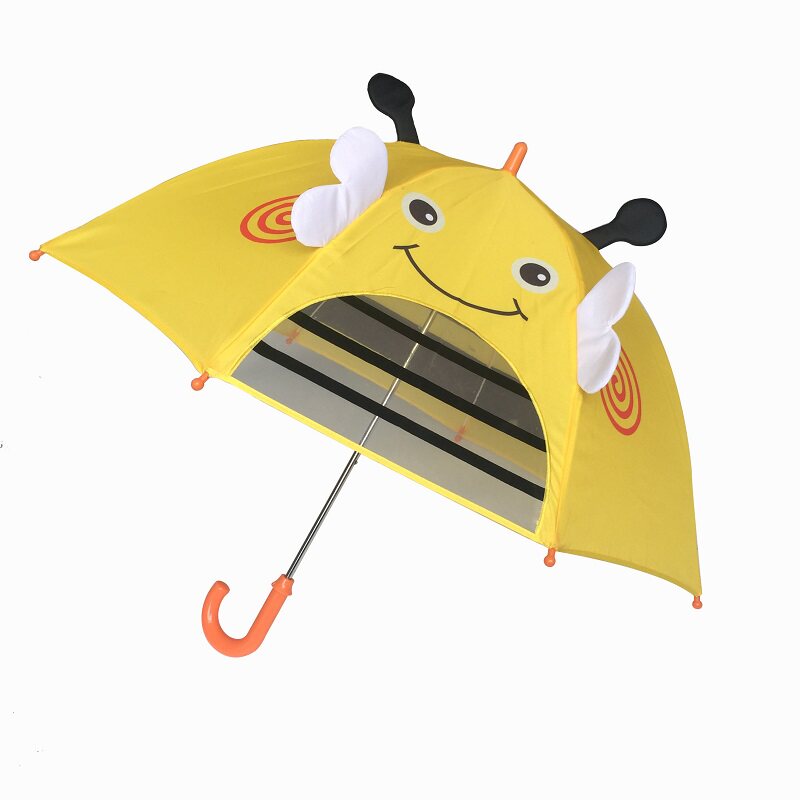 美国幼儿园男女童宝宝超轻儿童雨伞雨具小学生小孩直柄防夹阳伞